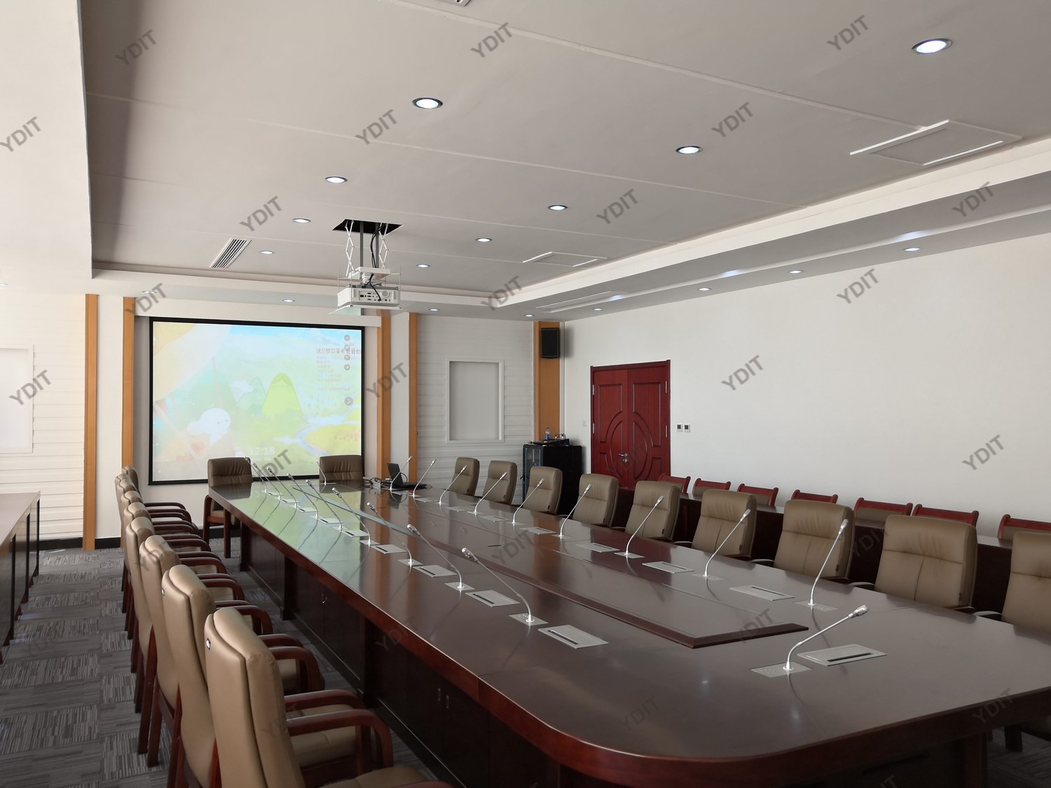 electronic table card