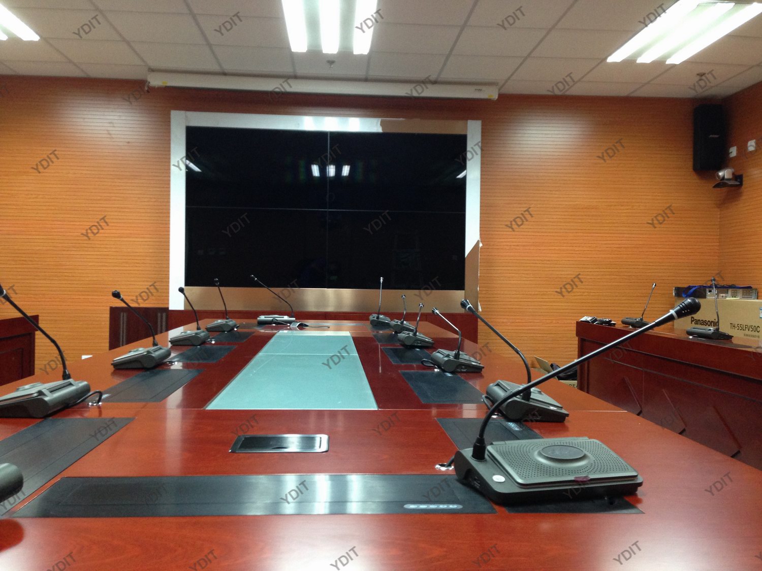 electronic table card